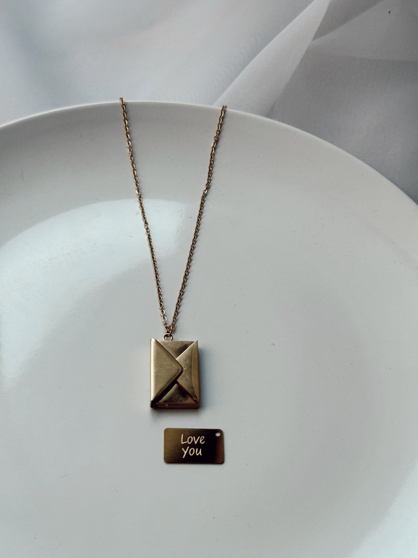 Letter necklace