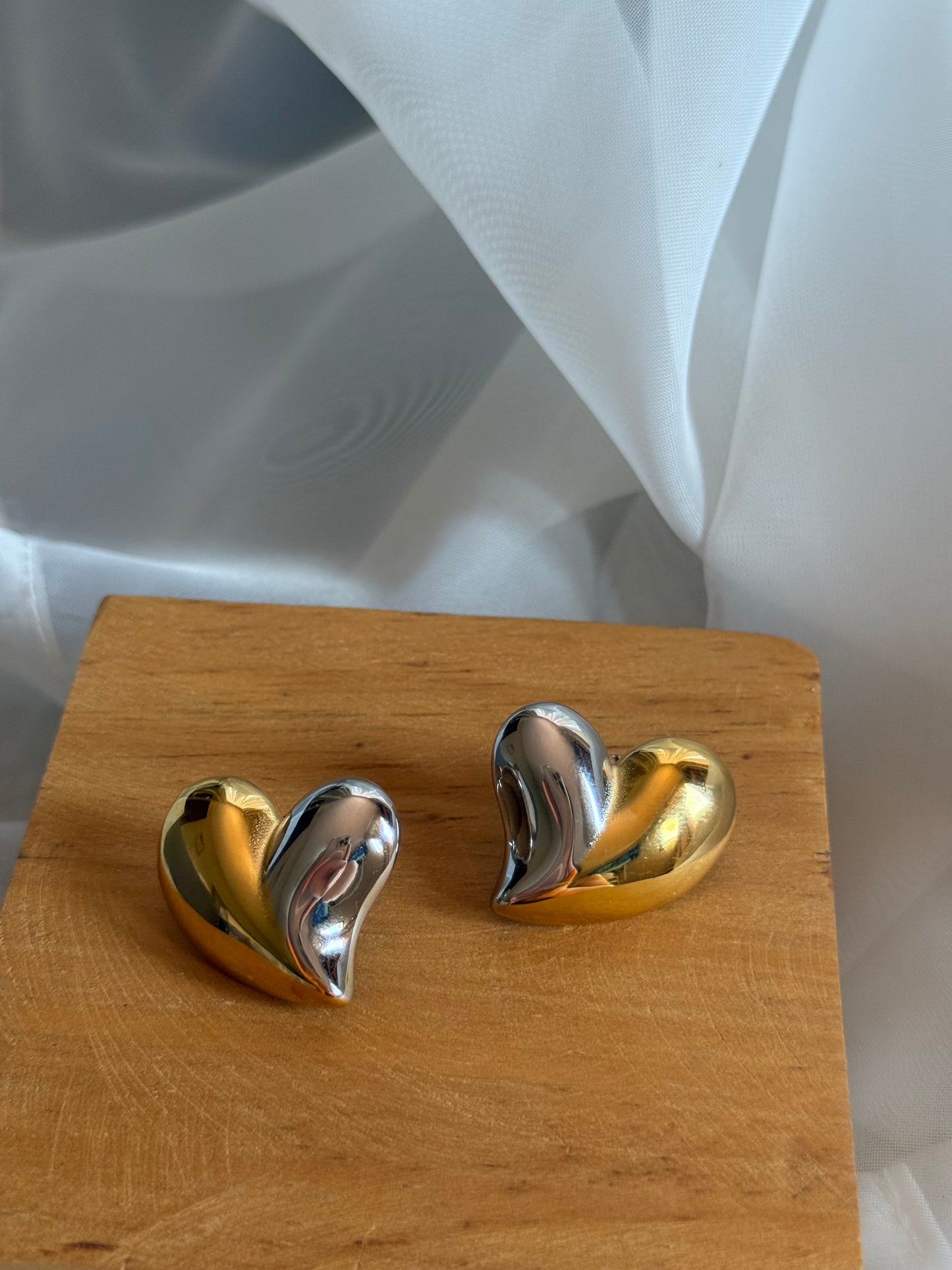 Heart earrings