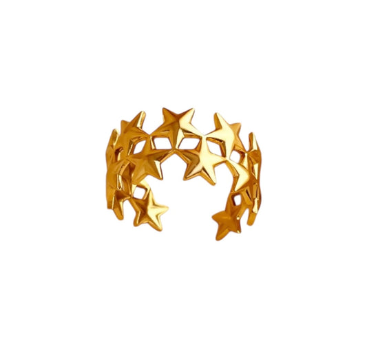 Star ring - gold