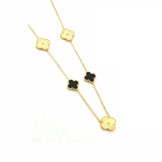 Victoria black necklace