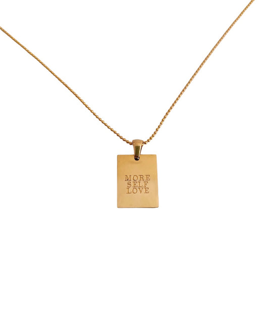 More self love necklace