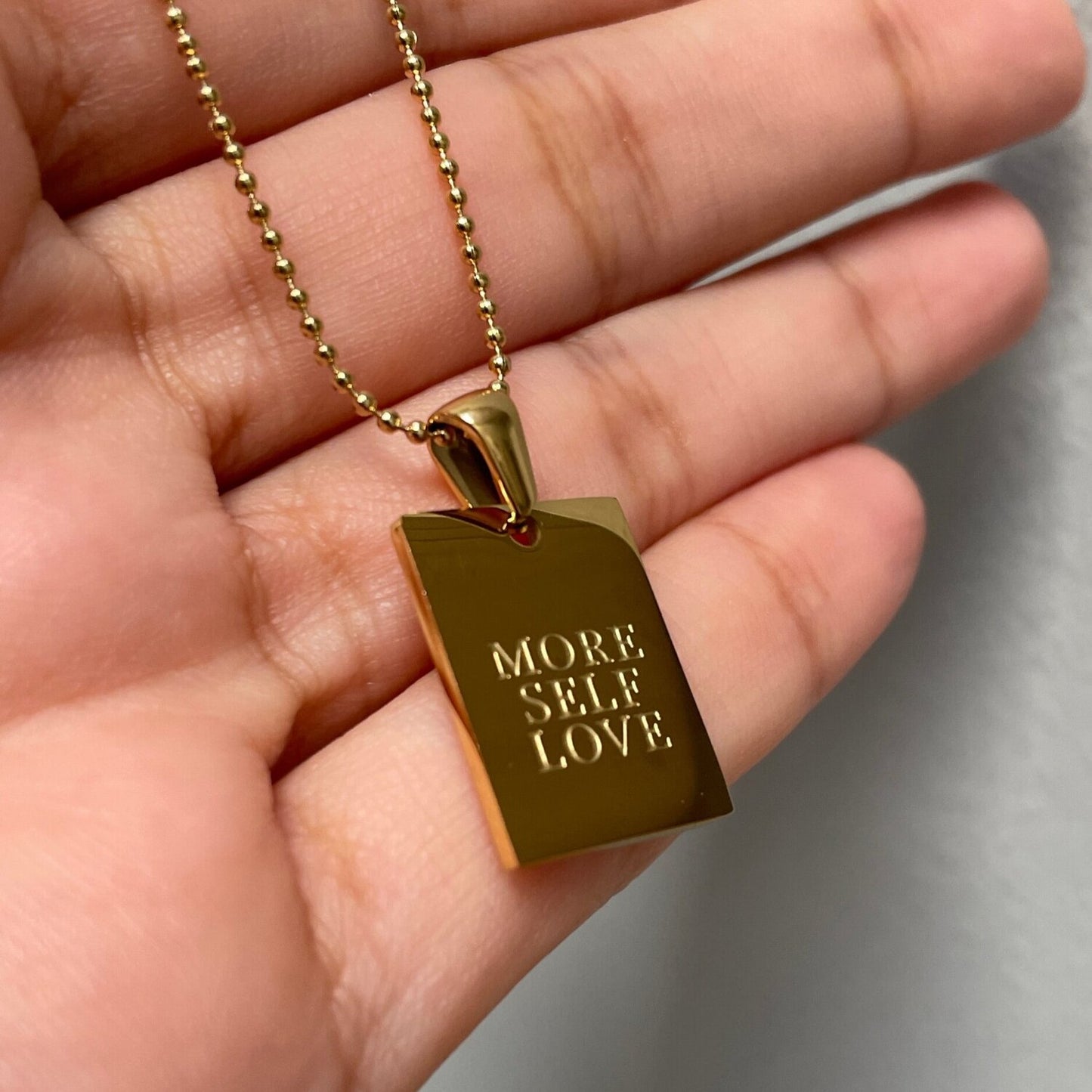 More self love necklace