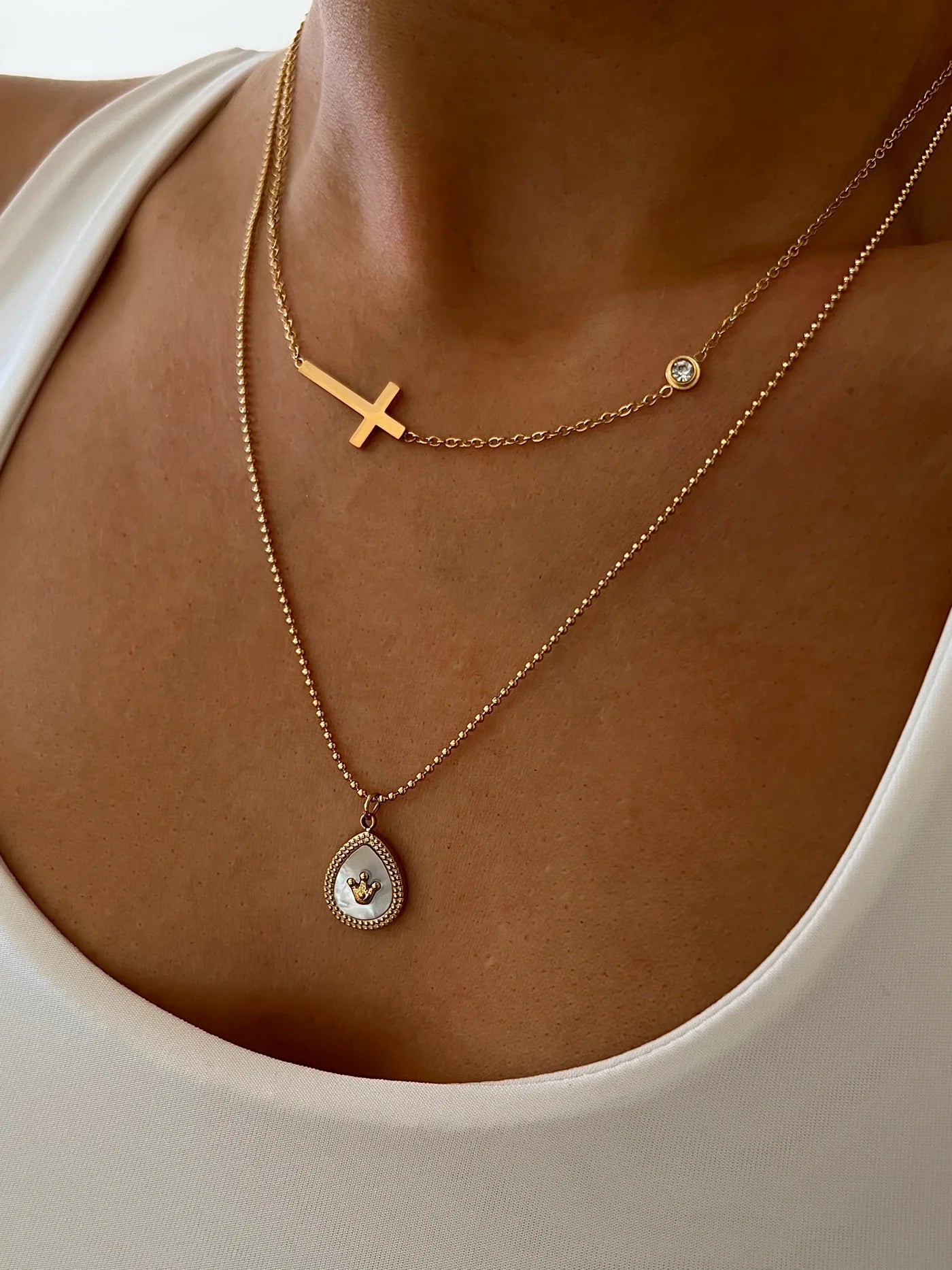 Cross necklace